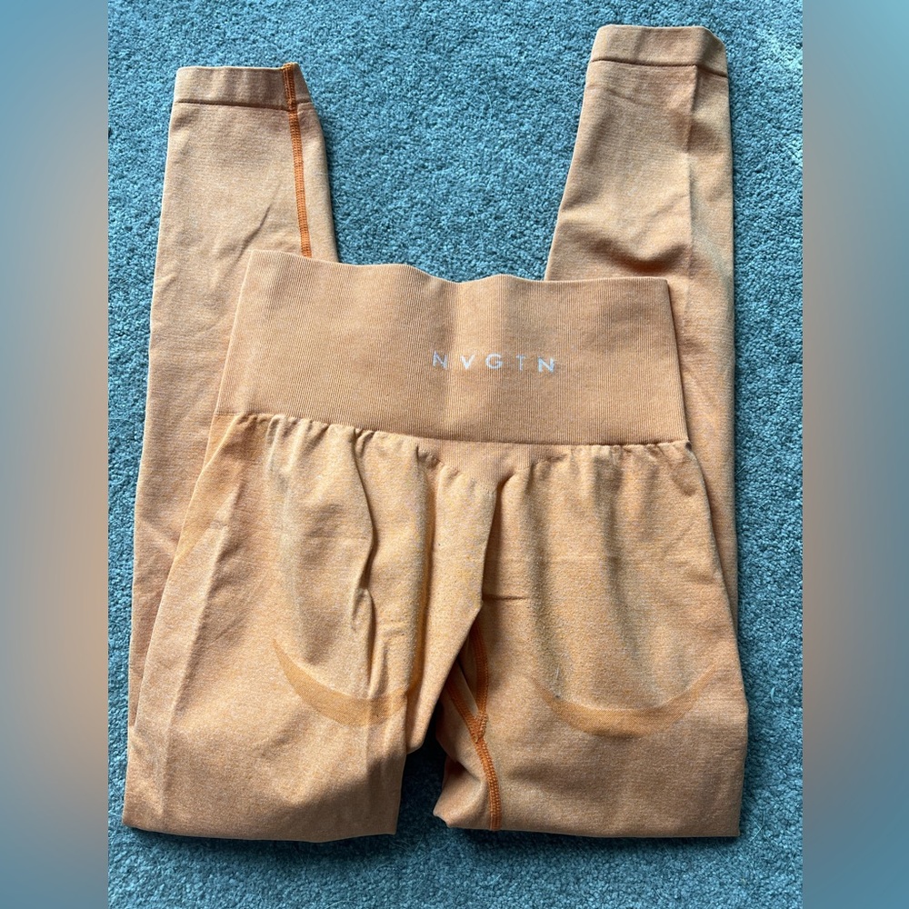 NVGTN Leggings Womens Size Small Orange Leggings